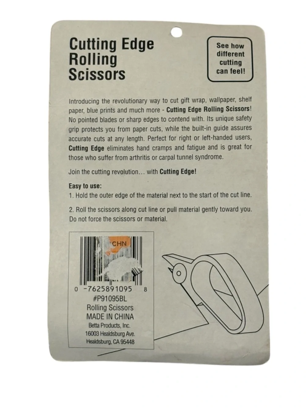 Rolling Scissors - Black